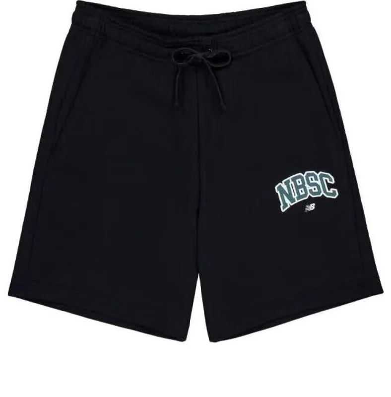 New Balance Athletics Sports Club Cotton Short 'Black' AMS42318-BK sold by KicksCrew