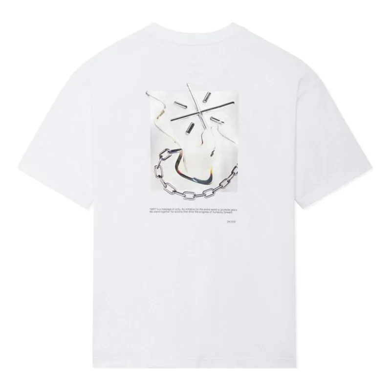 Li-Ning x Glare Way Of Wade Graphic T-shirt 'White' AHSS649-2 sold by KicksCrew