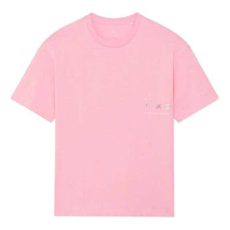Li-Ning x Glare Way Of Wade Graphic T-shirt 'Pink' AHSS649-3 sold by KicksCrew