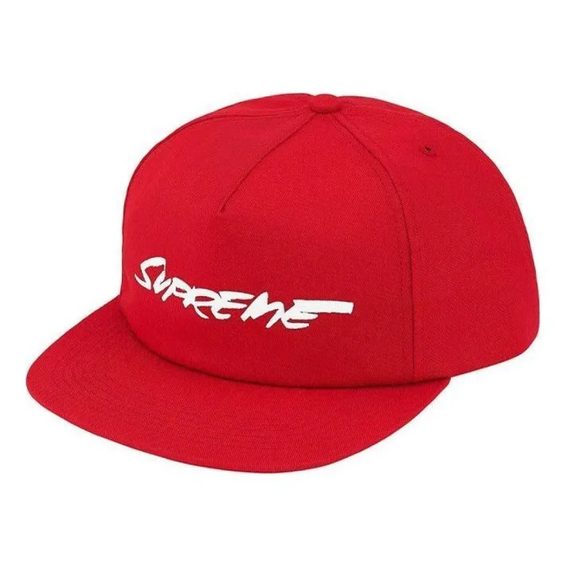Supreme Futura Logo 5-Panel 'Red White' SUP-FW20-064 sold by KicksCrew