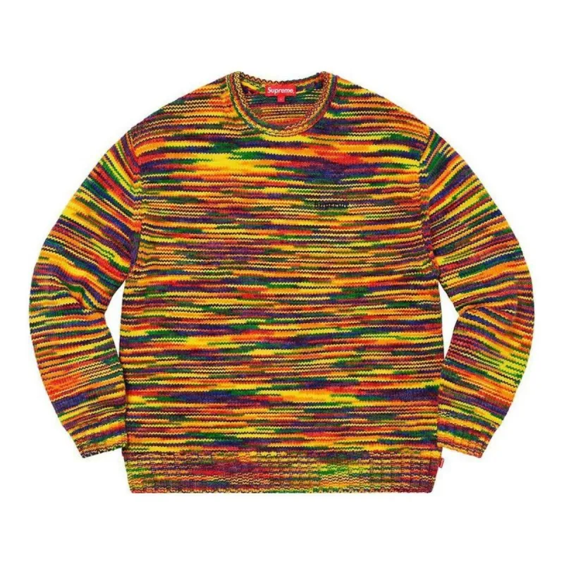 Supreme Static Sweater 'Multi-Color' SUP-FW20-047 sold by KicksCrew