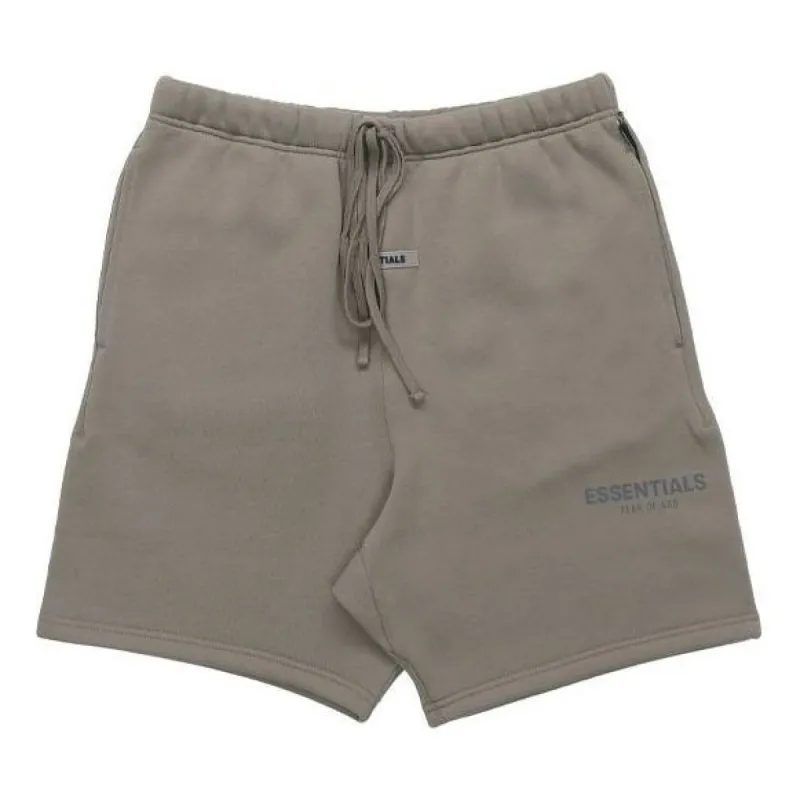 Fear of God Essentials FW20 Sweatshorts 'Taupe' FOG-FW20-211 sold by KicksCrew