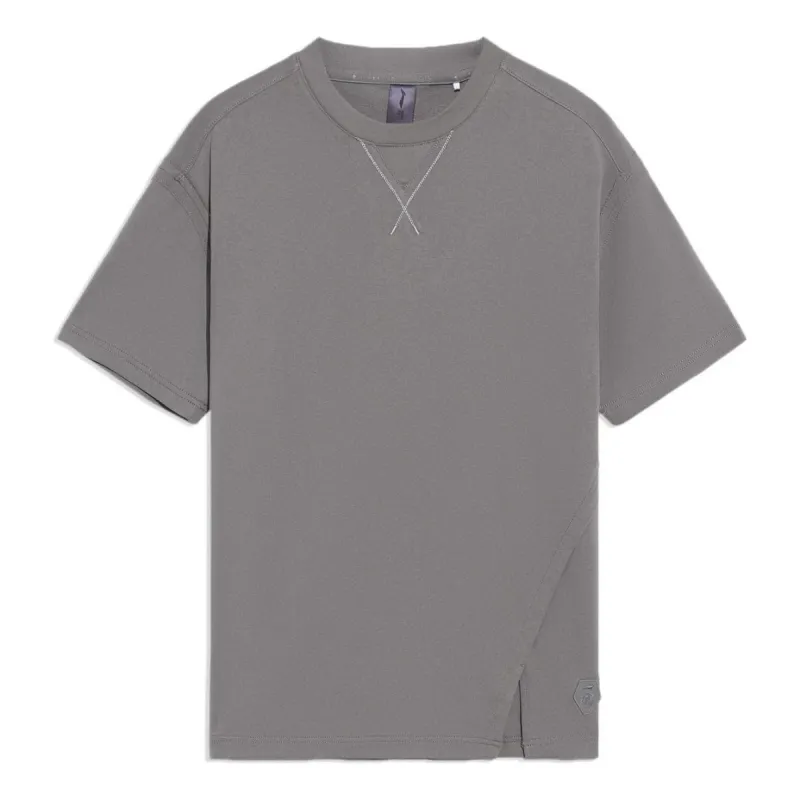 Li-Ning x Jackie Chan Kung Fu T-shirt 'Grey' AHSS213-3 sold by KicksCrew