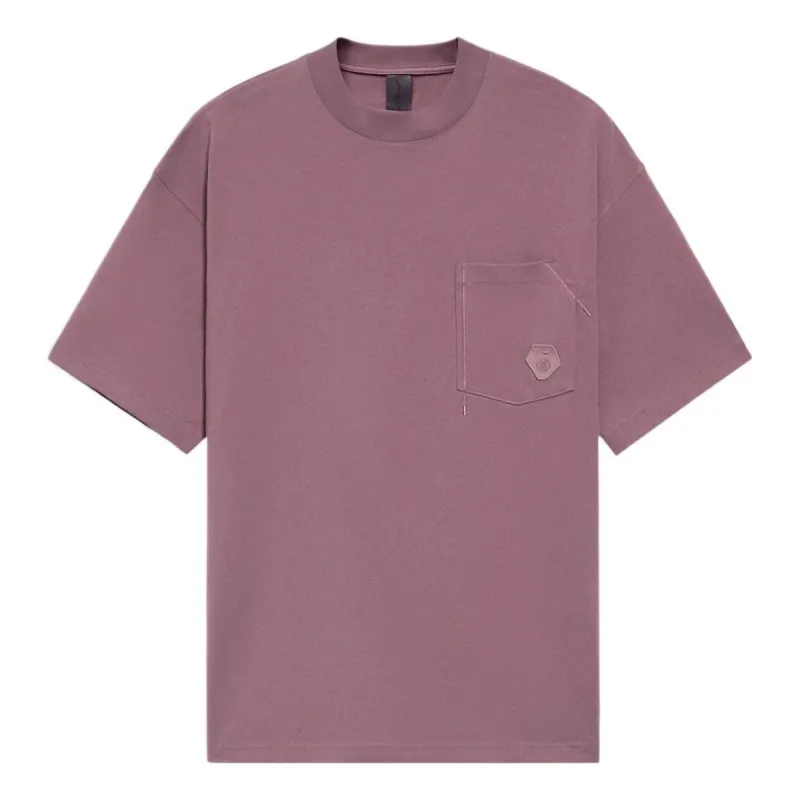 Li-Ning x Jackie Chan Kung Fu Pocket T-shirt 'Purple' AHSS205-1 sold by KicksCrew