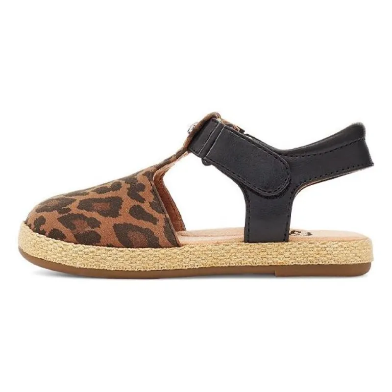 (TD) UGG Emmery Leopard Sandal 'Tan' 1121491T-TAN sold by KicksCrew