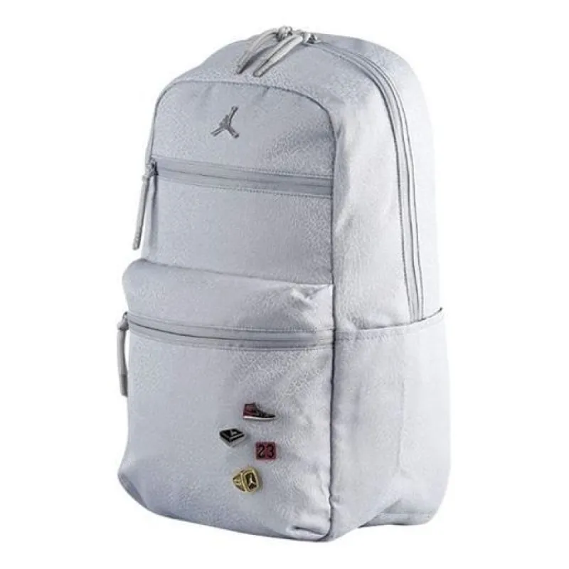 Air Jordan Pin Backpack 'Wolf Grey'  9A0090-G3A sold by KicksCrew