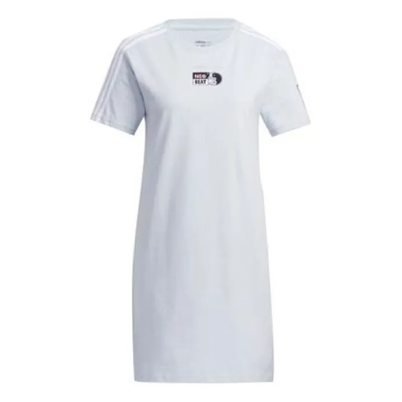 (WMNS) adidas neo Long Dress 'White' GP5417 sold by KicksCrew