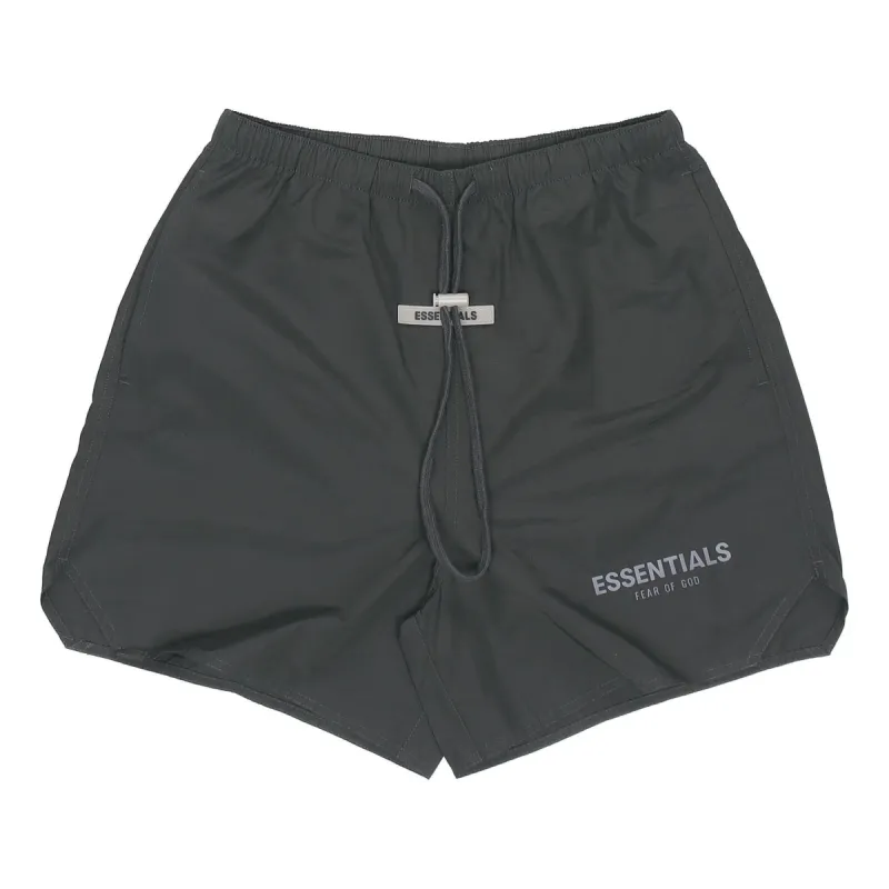 Fear of God Essentials FW20 Volley Shorts 'Black' FOG-FW20-194 sold by KicksCrew
