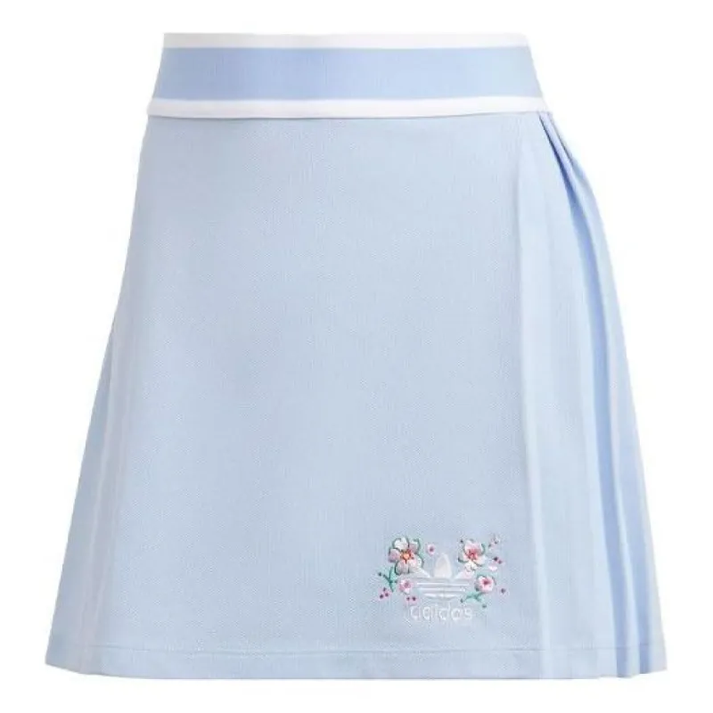 (WMNS) adidas originals Skirt Pink Blue' IP3759 sold by KicksCrew