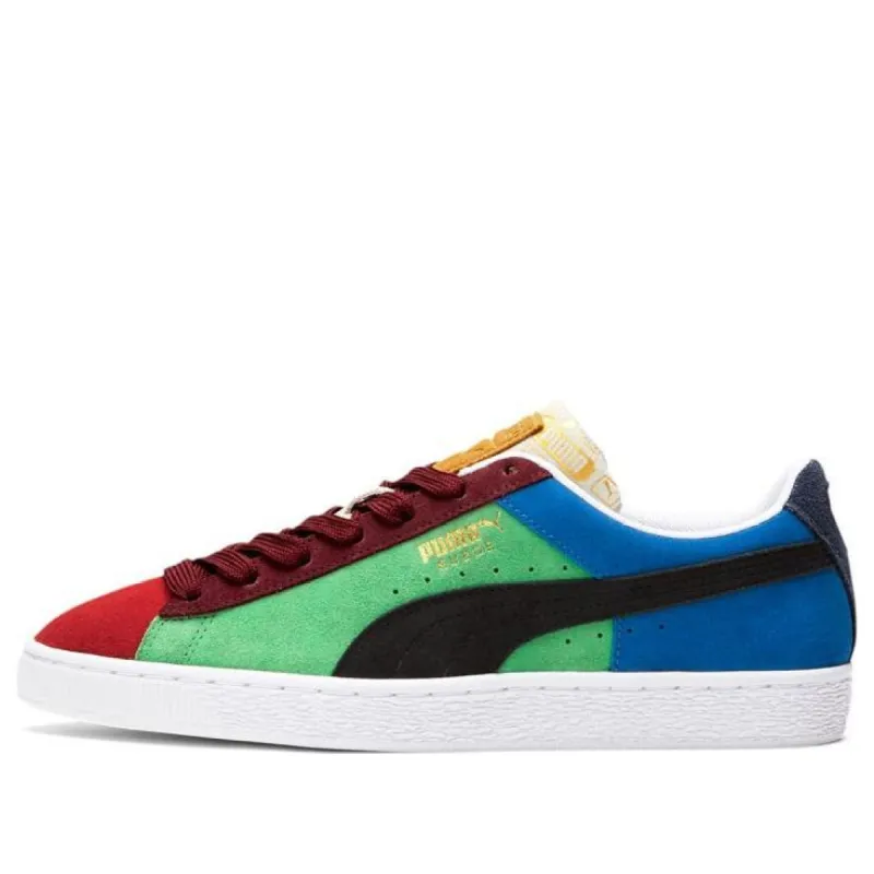 Puma Suede Classix 'High Risk Red Multi' 381773-02 sold by KicksCrew