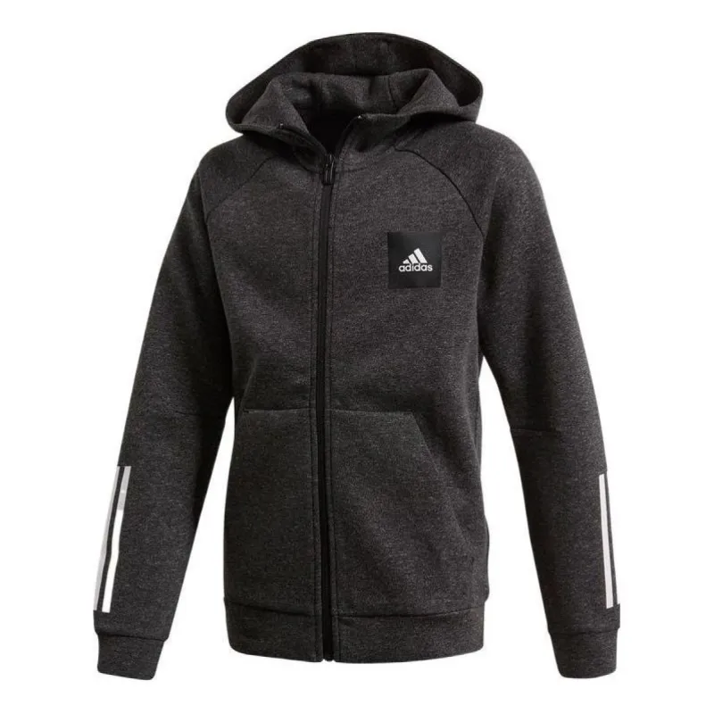 (GS) Adidas Performance Must Haves Hoodie 'Black' FL2836 sold by KicksCrew