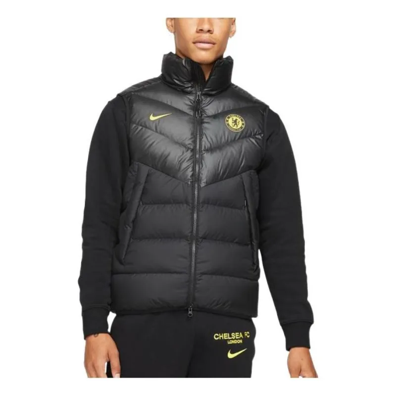 Nike Logo Classic Chelsea Down Jacket 'Black' DA2770-010 sold by KicksCrew