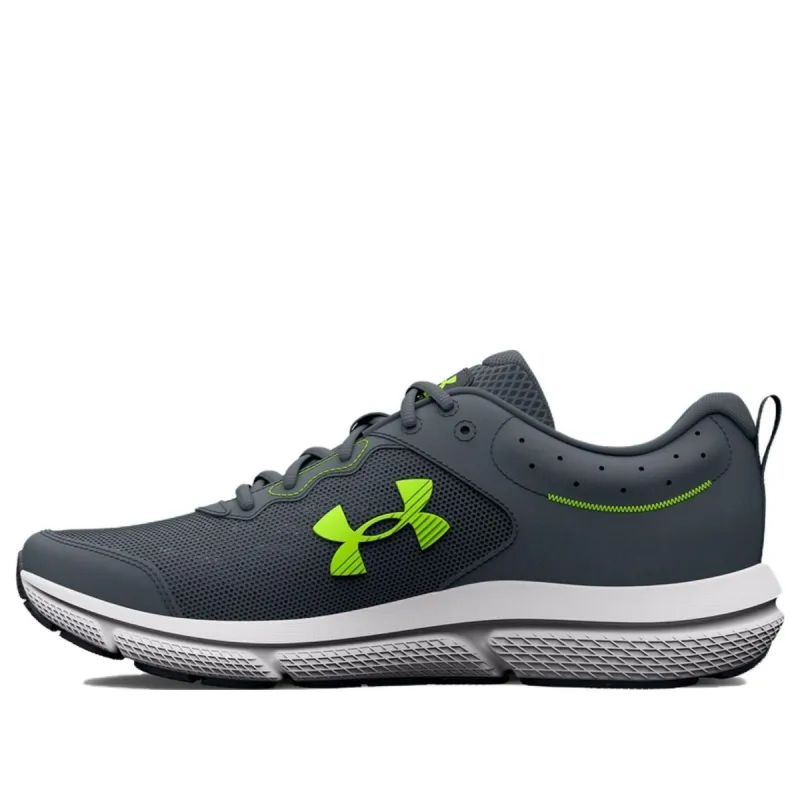 (GS) Under Armour Assert 10 AC 'Gravel Lime Surge' 3026182-102 sold by KicksCrew
