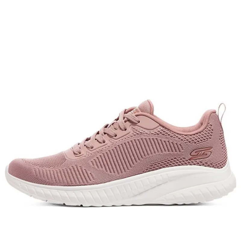 (WMNS) Skechers Bobs Squad Chaos 'Pink' 117209-BLSH sold by KicksCrew