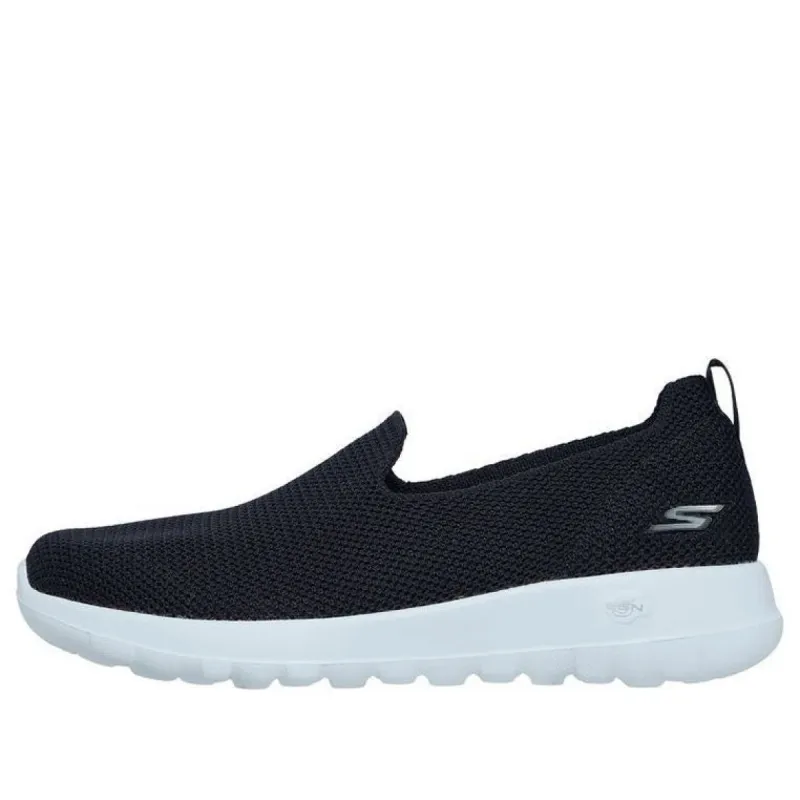 (WMNS) Skechers Go Walk Joy 'Sensational Day - Black White' 124187-BKW sold by KicksCrew