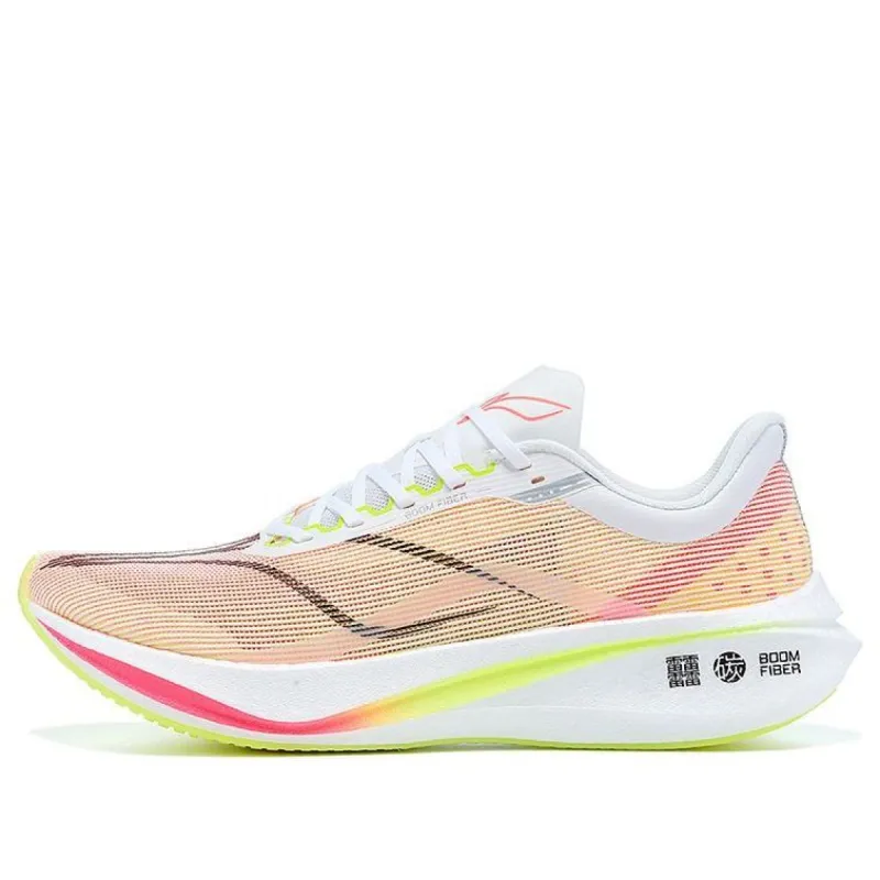 Li-Ning Feidian 3 Challenger 'White Pink Green' ARMT037-1 sold by KicksCrew