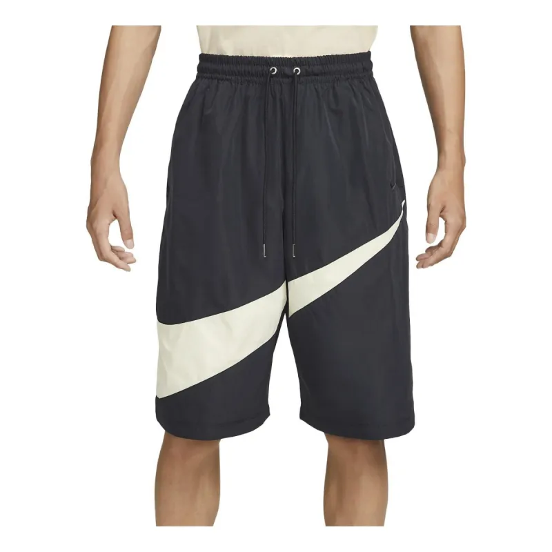 Nike Swoosh Woven Shorts 'Black' FB7870-010 sold by KicksCrew