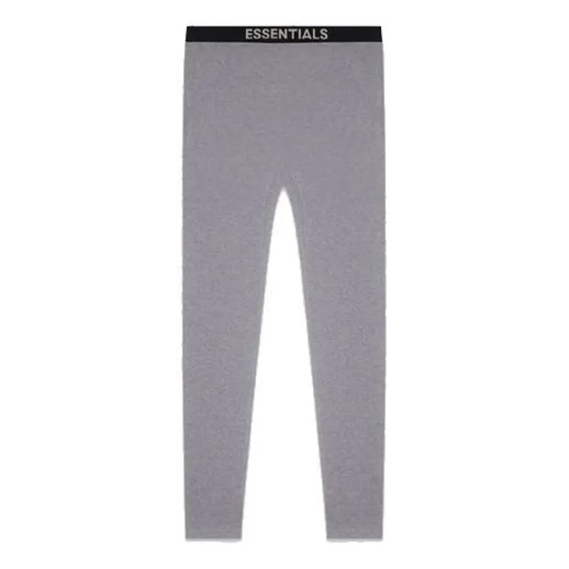 Fear of God Essentials FW20 Heather Thermal Pants 'Dark Grey' FOG-FW20-178 sold by KicksCrew