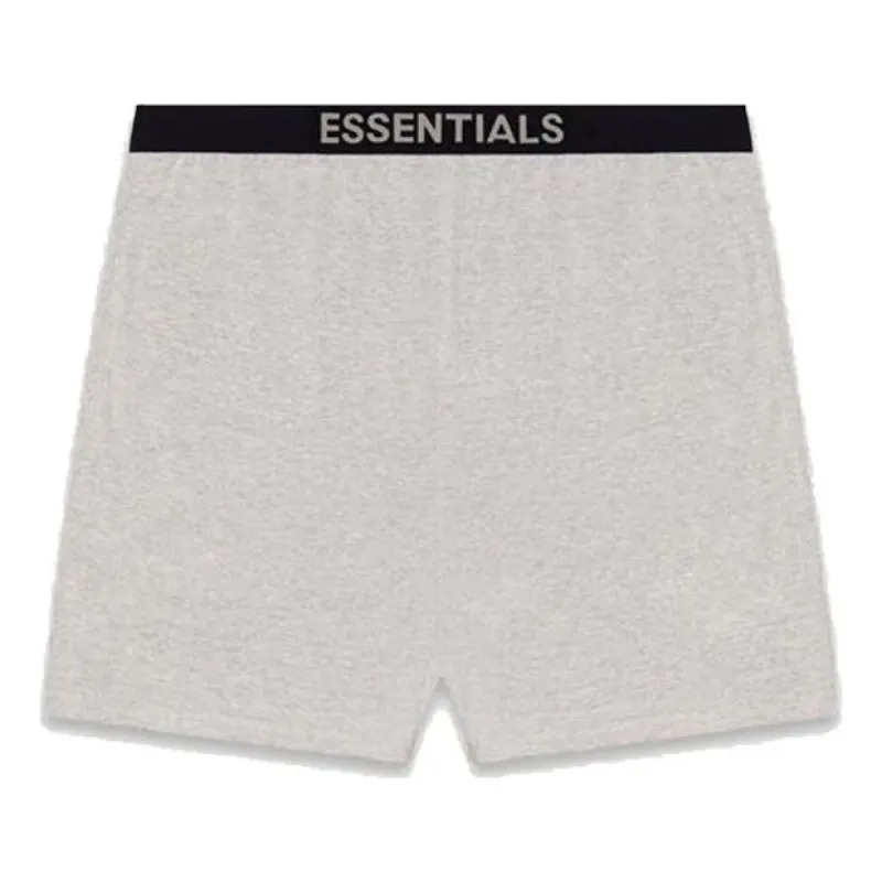 Fear of God Essentials FW20 Lounge Shorts 'Heather Oatmeal' FOG-FW20-176 sold by KicksCrew