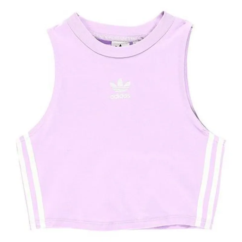 (WMNS) Adidas Originals Crop Tank 'Pink' DX2152 sold by KicksCrew