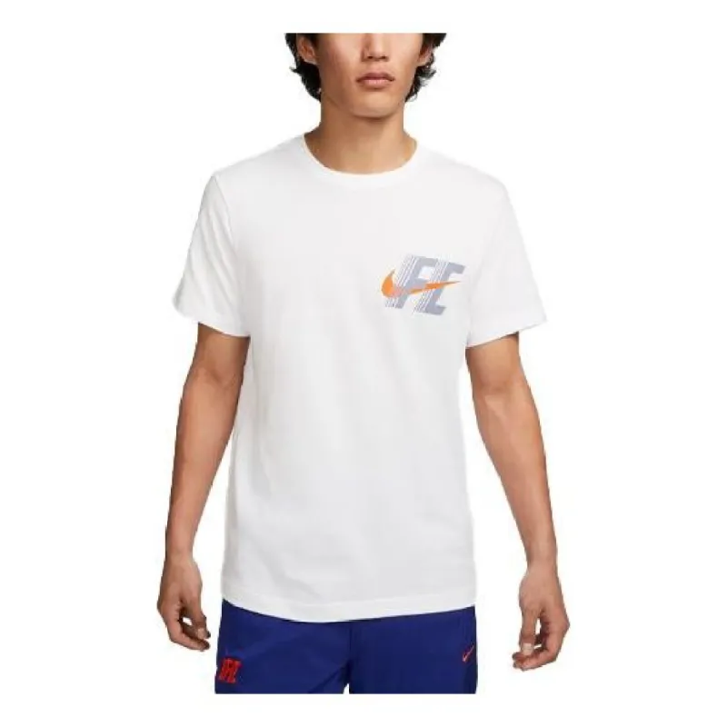 Nike F.C. Dri-FIT T-Shirt 'White' FD0040-100 sold by KicksCrew