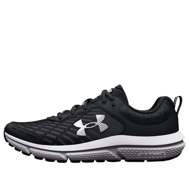 (GS) Under Armour Assert 10 AC Wide 'Black White' 3026185-001 sold by KicksCrew