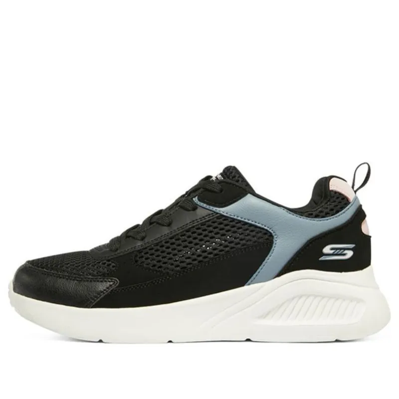 (WMNS) Skechers Bob's Shoes 'Black Blue ' 117155-BKMT sold by KicksCrew