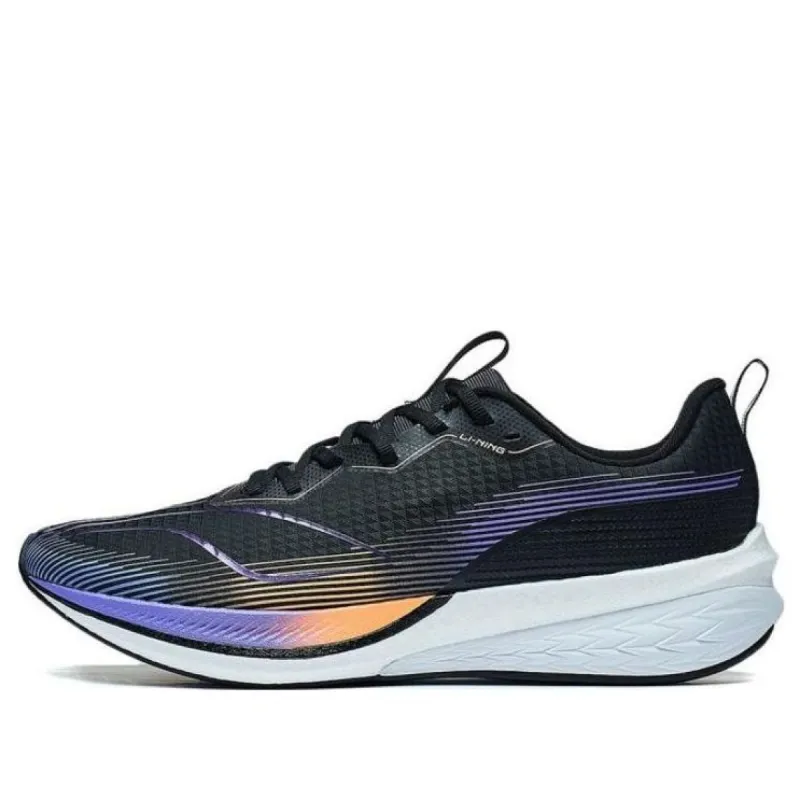 Li-Ning Dark Horse 6 Pro 'Black Purple Orange' ARMT043-3 sold by KicksCrew
