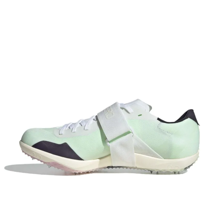adidas Adizero HJ Track and Field Shoes 'Green Spark' ID7243 sold by KicksCrew