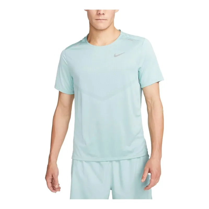 Nike Dri-FIT Rise 365 Short-Sleeve Running Top 'Green' CZ9185-310 sold by KicksCrew