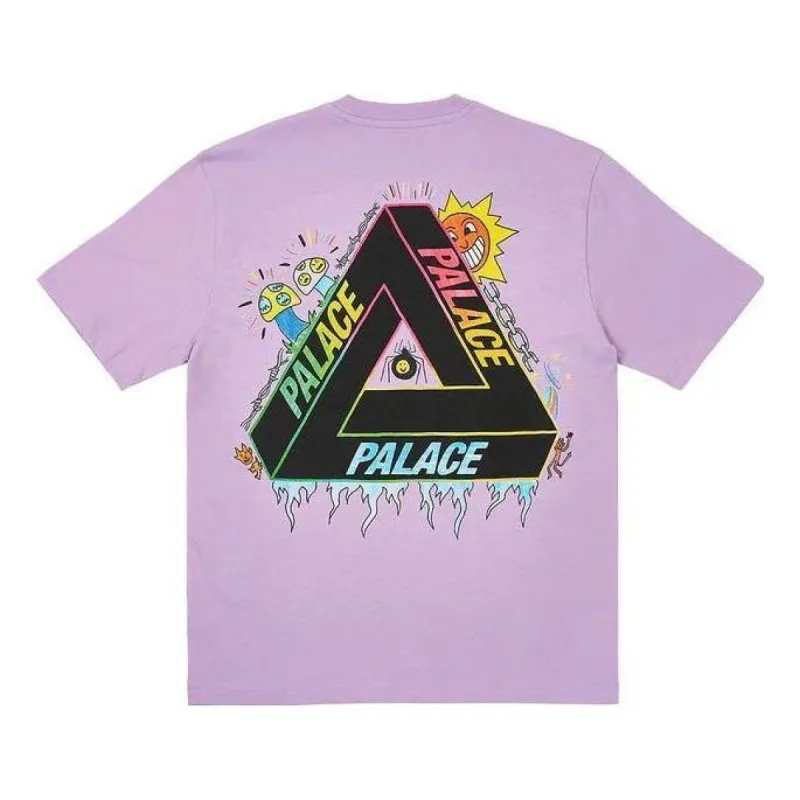 Palace Tri-Lottie T-Shirt 'Light Purple' P25TS307 sold by KicksCrew