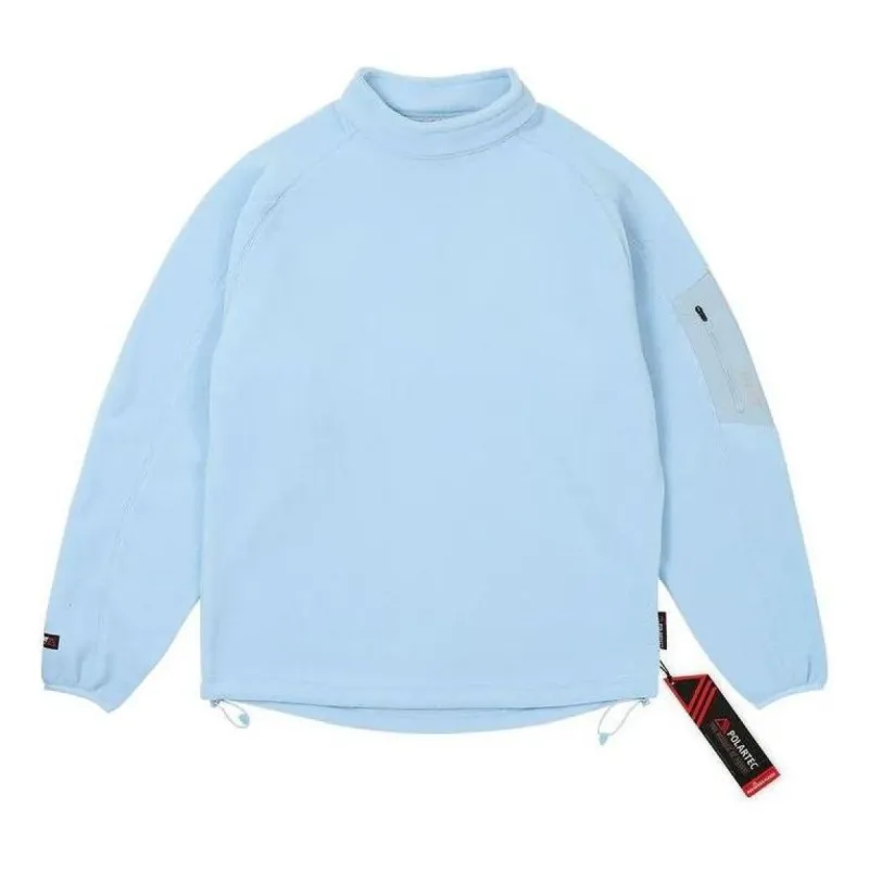 Palace Polartec Mock Neck 'Light Blue' P25CS164 sold by KicksCrew