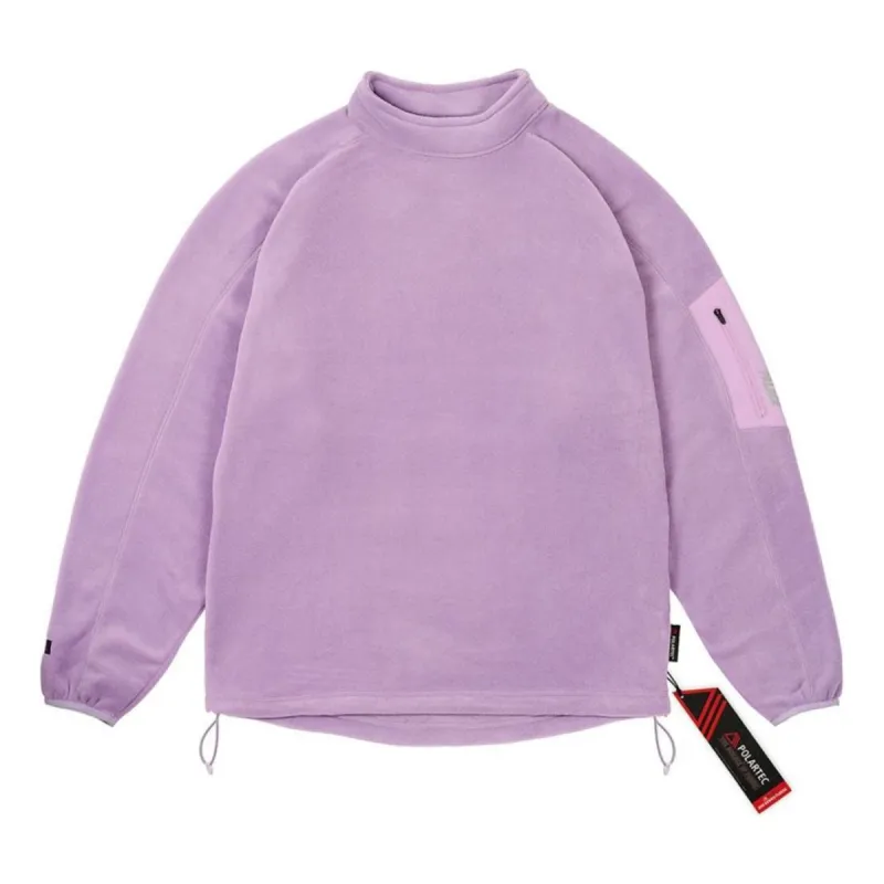 Palace Polartec Mock Neck 'Purple' P25CS143 sold by KicksCrew