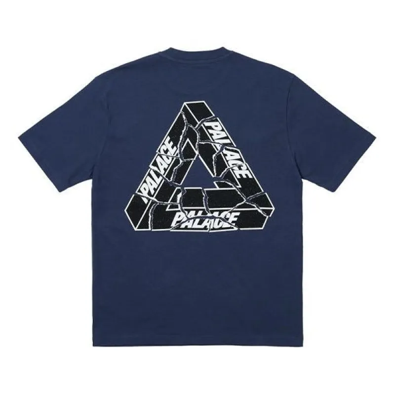Palace Tri-Ripped T-Shirt 'Navy' P25TS041 sold by KicksCrew