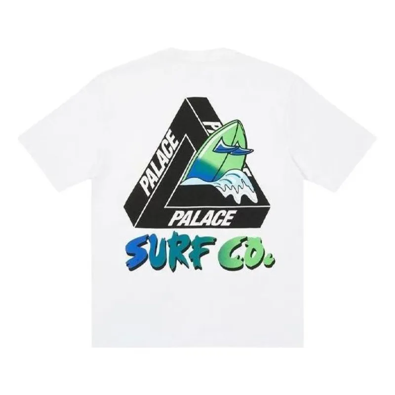 Palace Surf Co T-Shirt 'White' P22TS158 sold by KicksCrew