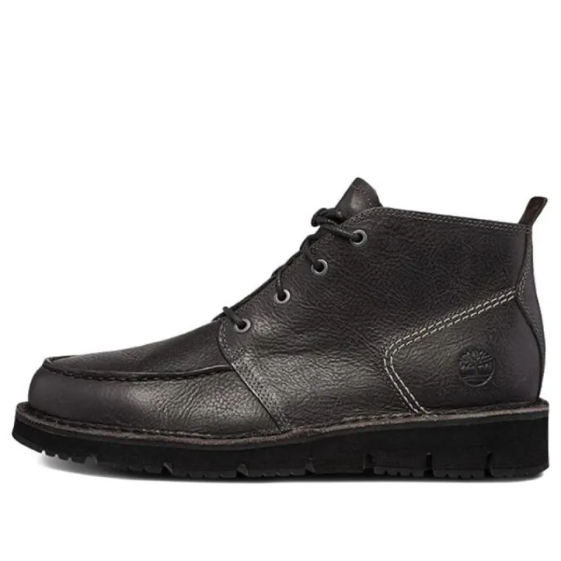 Timberland Westmore Moc-Toe Chukka Wide-Fit Boots 'Black' A1JTV sold by KicksCrew