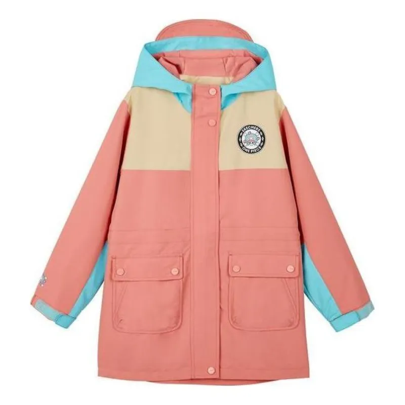 (GS) Skechers Casual Jacket 'Pink Beige Blue' L321G082 sold by KicksCrew