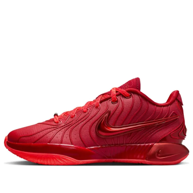 Nike LeBron 21 'Bright Crimson Gym Red' HF5951-600 sold by KicksCrew