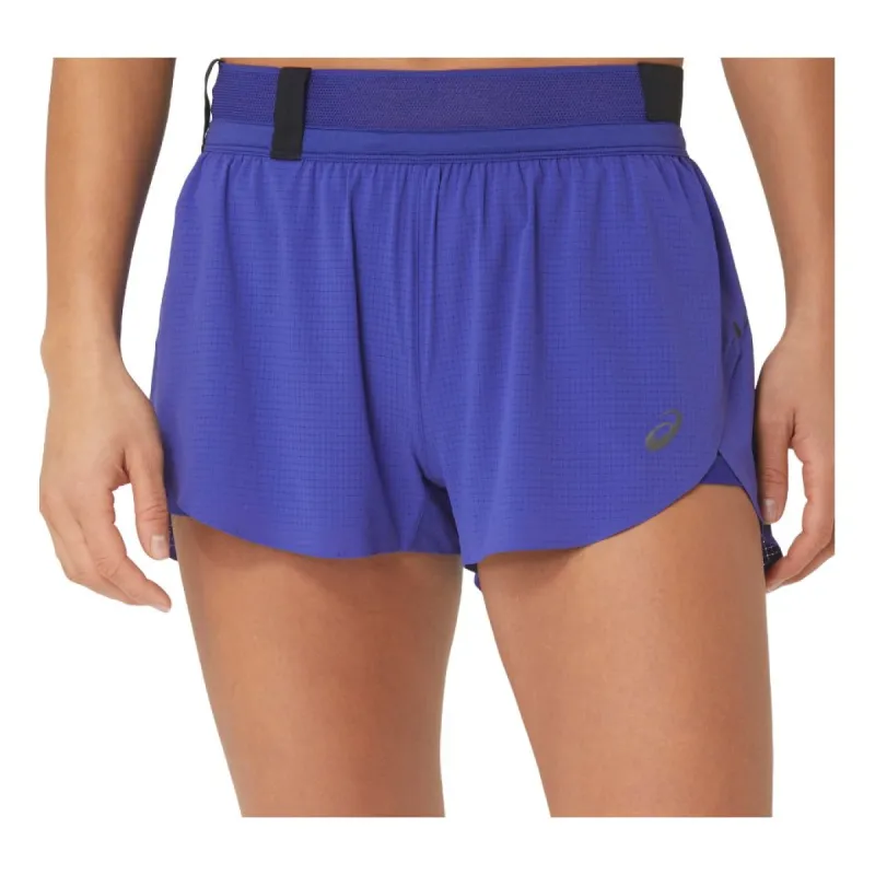 (WMNS) Asics Metarun Split 3" Shorts 'Eggplant' 2012C858-400 sold by KicksCrew