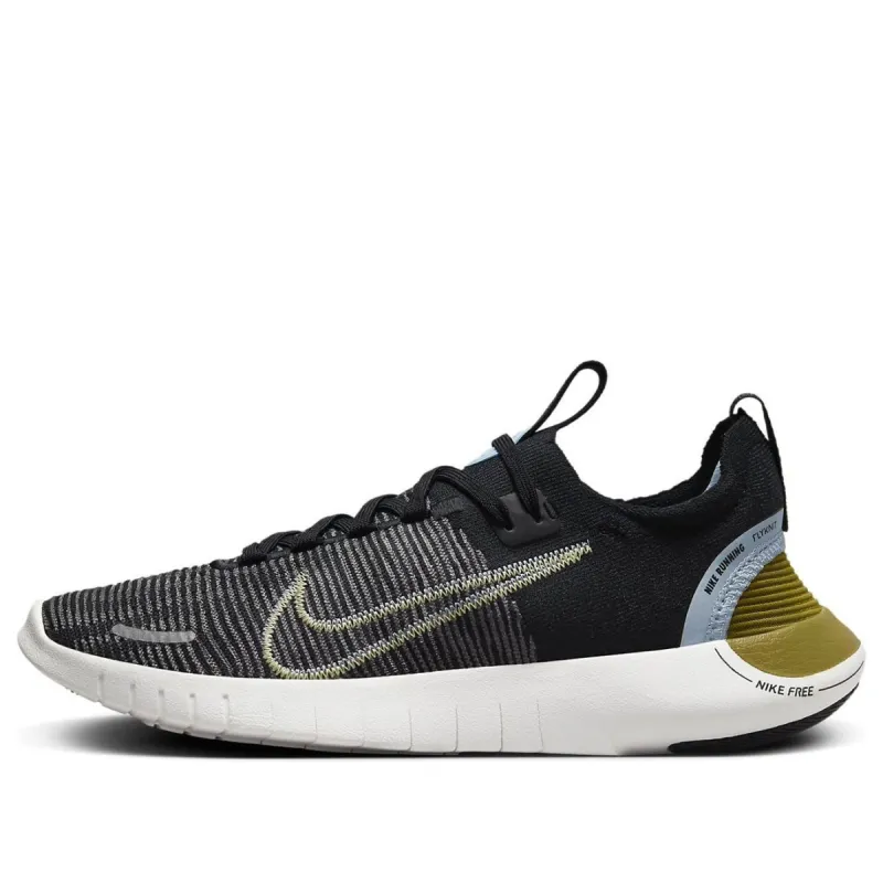 (WMNS) Nike Free RN Next Nature 'Black Soft Yellow' DX6482-006 sold by KicksCrew