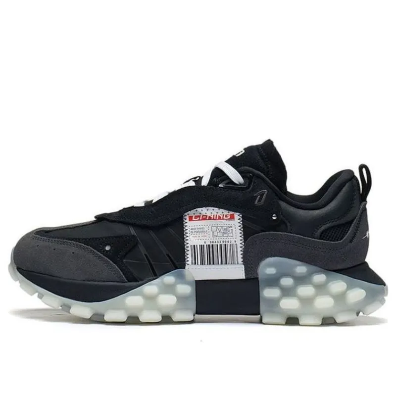 Li-Ning Overload 'Black Grey' AZGS081-3 sold by KicksCrew