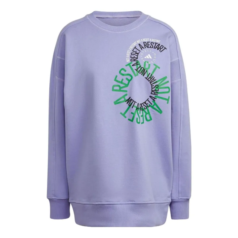 Adidas By Stella McCartney Sportswear Sweatshirt 'Purple' IB5888 sold by KicksCrew