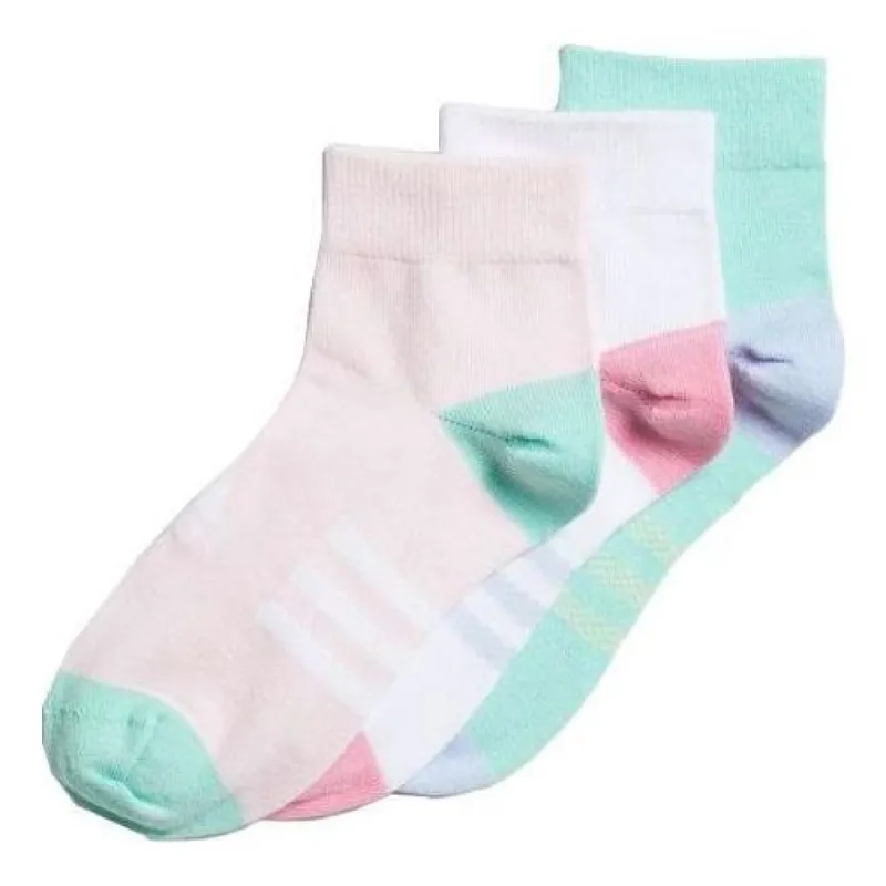 (PS) adidas Ankle Socks 3 Pairs 'White' IB0340 sold by KicksCrew