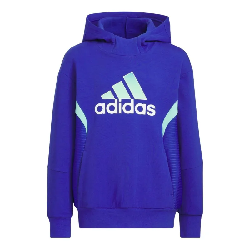 (GS) adidas Sport Hoodies 'Blue' IA9312 sold by KicksCrew