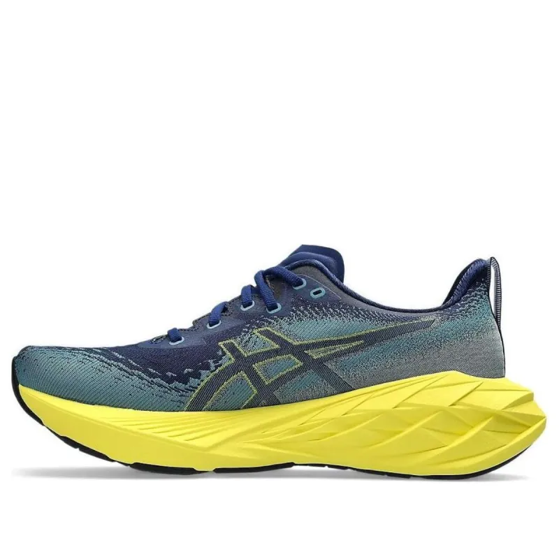 ASICS Novablast 4 'Blue Teal Yellow' 1011B693-400 sold by KicksCrew