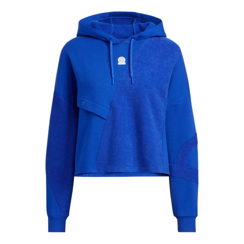 (WMNS) adidas Neo Hoodie 'Blue' IA6755 sold by KicksCrew