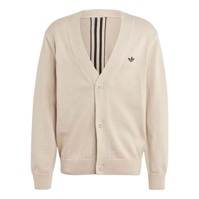 adidas Originals Rifta Oversized Intarsia Cardigan 'Beige' IM4649 sold by KicksCrew