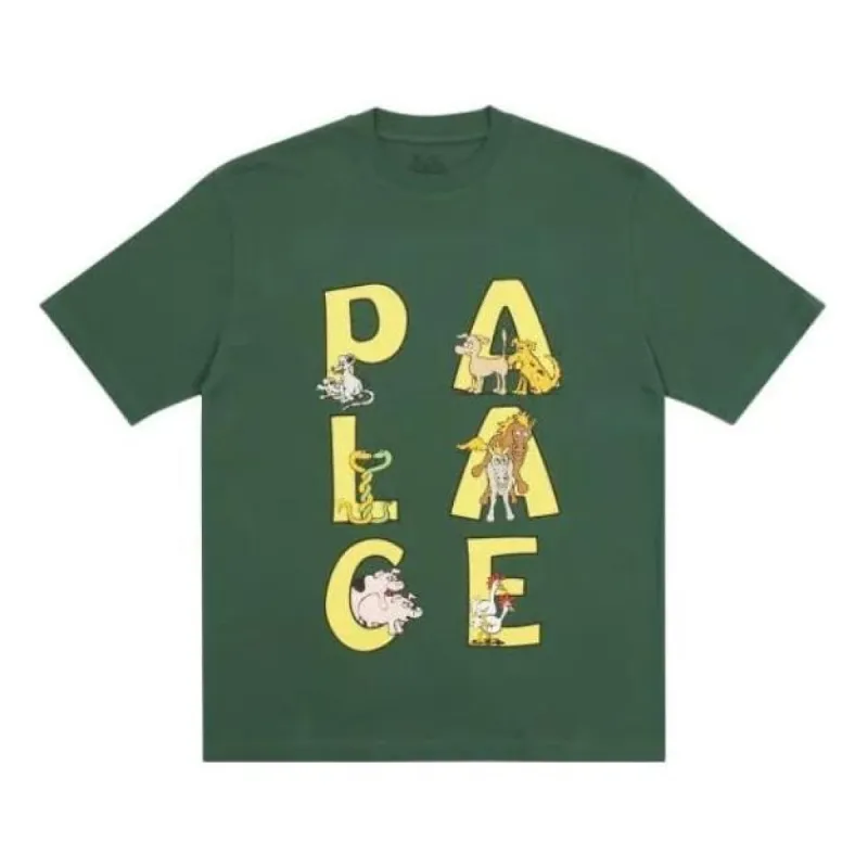 Palace Session T-Shirt 'Green' P23TS058 sold by KicksCrew