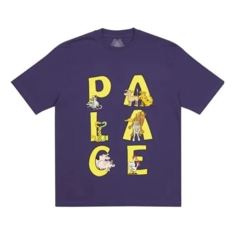 Palace Session T-Shirt 'Purple' P23TS124 sold by KicksCrew