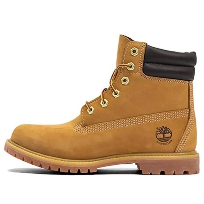 (WMNS) Timberland 6 Inch Waterville Double Collar 'Wheat' 42687 sold by KicksCrew